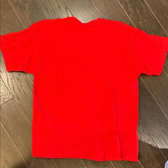 Peanuts Red Charlie Brown Holiday Tee - Picture 5 of 5